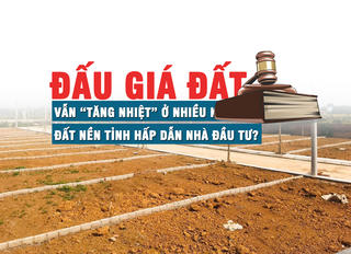 Đấu giá đất vẫn “tăng nhiệt” ở nhiều khu vực, đất nền tỉnh hấp dẫn nhà đầu tư?