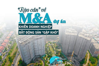 Rào cản về M&A dự án khiến doanh nghiệp bất động sản gặp khó