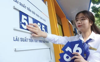 Lãi suất cho vay tiếp tục giảm nhẹ, bình quân 6,23%/năm