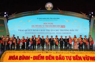Gần 50.000 tỷ đồng đăng ký 'rót' vào tỉnh Hoà Bình