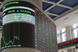 Tháng 11, sàn HNX có 2 mã chứng khoán tăng gần 60%