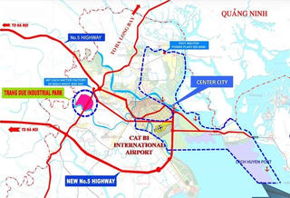 Kinh Bắc dự kiến khởi công khu công nghiệp 687ha ở Hải Phòng vào tháng 6/2024