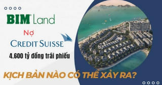 BIM Land vay trái phiếu 4.600 tỷ đồng tại Credit Suisse: Kịch bản nào có thể xảy ra?