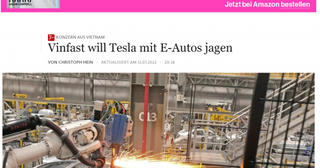 Nhật báo Đức: VinFast muốn chạy đua cùng Tesla