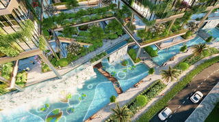  Sức hấp dẫn từ những “khu vườn trên không” tại dự án Sunshine Green Iconic