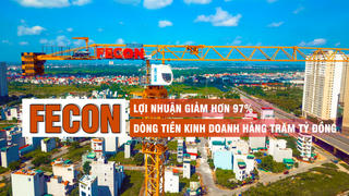 Fecon (FCN): Lợi nhuận giảm hơn 97%, dòng tiền tiếp tục âm trăm tỷ quý thứ hai liên tiếp