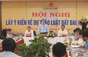 Lấy ý kiến 19 tỉnh, thành phía Nam cho Dự thảo Luật Đất đai sửa đổi 