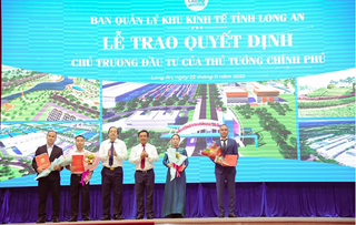 Công ty thành viên của Kinh Bắc (KBC) đầu tư 2 dự án Khu công nghiệp 1.120 ha, gần 15.000 tỷ tại Long An