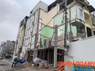 Nhà siêu méo, siêu mỏng trên đường vành đai 2 Hà Nội