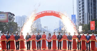 Hà Nội: Chính thức thông xe tuyến đường vành đai trên cao gần 10.000 tỉ đồng