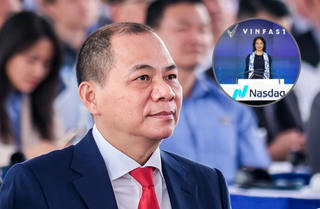 Cổ phiếu VinFast rực rỡ trên sàn Mỹ, tài sản tỷ phú Phạm Nhật Vượng tăng 39 tỷ USD