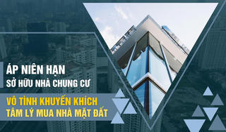 Áp niên hạn sở hữu nhà chung cư: Vô tình khuyến khích tâm lý mua nhà mặt đất