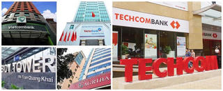 Nhóm 'Big4' ngân hàng biến động bởi Techcombank