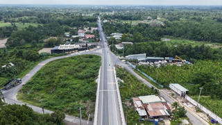 Tuyến đường 6km nối cù lao Long Phước với thành phố trong thành phố đầu tiên của Việt Nam chính thức ‘về đích’