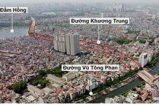 Hà Nội: Hơn 2.500 tỷ làm đường vành đai 2,5 đoạn từ Nguyễn Trãi đến Đầm Hồng