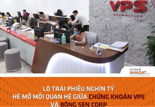 Chứng khoán VPS và mối liên quan tới Bông Sen Corp – doanh nghiệp liên quan đến các lô trái phiếu nghìn tỷ