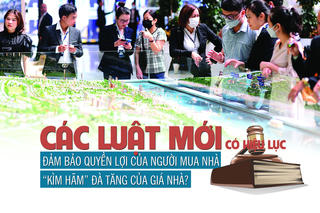 Các Luật mới có hiệu lực: Đảm bảo quyền lợi người mua nhà, “kìm hãm” đà tăng của giá nhà?