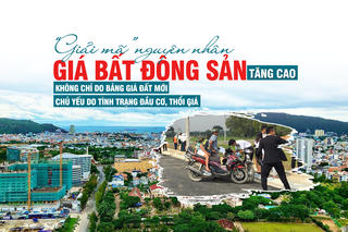 Giải mã nguyên nhân giá bất động sản tăng cao: Không chỉ do bảng giá đất mới, chủ yếu do tình trạng đầu cơ và thổi giá?
