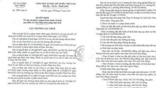 Thép Nam Kim bị xử phạt và truy thu thuế gần 700 triệu đồng