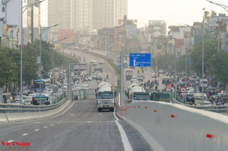 Cận cảnh vành đai 2 trên cao sắp thông xe sau hơn 4 năm thi công