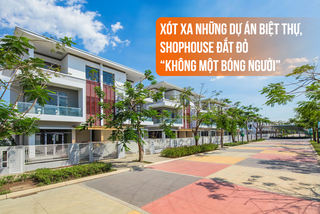 Xót xa những dự án biệt thự, shophouse đắt đỏ “không một bóng người”