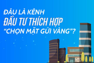 [Infographic] Đâu là kênh đầu tư thích hợp “chọn mặt gửi vàng”?