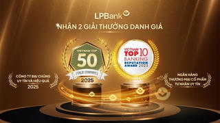 Tiếp đà tăng trưởng bền vững, LPBank thăng hạng trong bộ đôi giải thưởng uy tín năm 2025