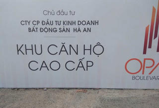 Lợi nhuận Bất động sản Hà An nửa đầu năm ảm đạm, giảm hơn 5 lần