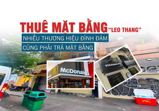 Giá thuê mặt bằng “leo thang”, nhiều thương hiệu đình đám cũng phải “rút lui”