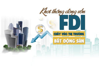Khơi thông dòng vốn FDI chảy vào thị trường bất động sản