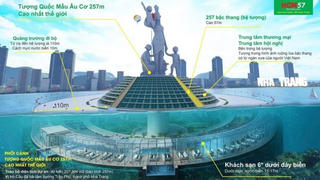 DN đề xuất lấp biển Nha Trang xây tượng 'quốc mẫu' 1,5 tỷ USD: 3 tháng tuổi, vốn 57 tỷ đồng