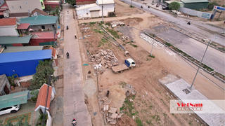 Thăm lô đất đấu giá 158 triệu đồng/m2 gây 'sốc' tại Hưng Yên