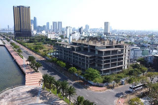 Dự án toà tháp 33 tầng bỏ hoang bên bờ sông Hàn - Đà Nẵng