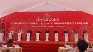 Đà Nẵng: Khởi công siêu dự án Làng Vân