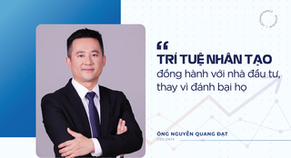 'Trí tuệ nhân tạo đồng hành với nhà đầu tư, thay vì đánh bại họ'