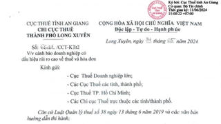 Chuyển công an thông tin Ngọc Hùng Dũng AG các dấu hiệu hành vi trốn thuế