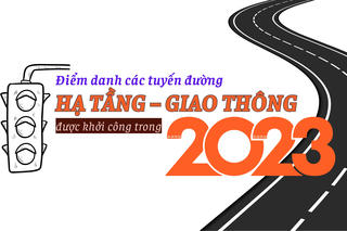 Inforgraphic: Điểm danh các tuyến đường hạ tầng – Giao thông được khởi công năm 2023