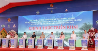 Thủ tướng Phạm Minh Chính: Nhấn nút khởi công dự án đầu tư các tuyến đường tỉnh Bắc Ninh
