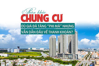 Phân khúc chung cư: Dù giá tăng “phi mã” nhưng thanh khoản vẫn vượt trội?