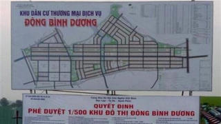 Đình chỉ kinh doanh vì bán chui dự án Đông Bình Dương