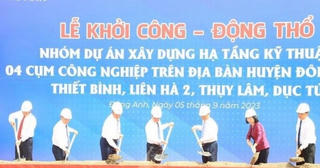 Hà Nội: Khởi công 4 cụm công nghiệp tại huyện Đông Anh