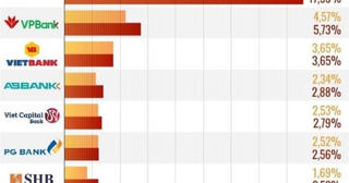 Năm 2022, ngân hàng nào có tỷ lệ nợ xấu cao nhất?