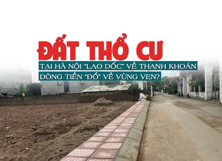 Đất thổ cư tại Hà Nội “lao dốc” về thanh khoản, dòng tiền “đổ” về vùng ven?
