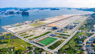 Cảnh hoang lạnh tại khu đô thị lấn biển 178ha nổi tiếng ở Vân Đồn