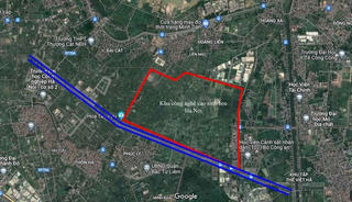 Ngắm vùng đất làm khu công nghệ cao sinh học 1 tỷ USD rộng 200ha ở Hà Nội
