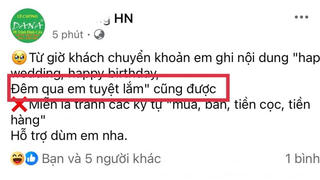 Chuyển khoản ghi ‘đêm qua em tuyệt lắm’: Chiêu né thuế và nguy cơ án hình sự
