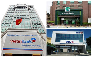 Hé lộ kết quả kinh doanh năm 2020 của nhóm Big4 ngân hàng