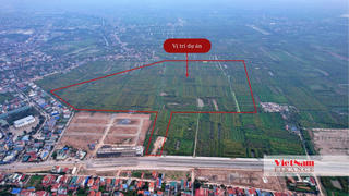 Thăm vùng đất làm Khu đô thị Đông Khoái Châu 3.100 tỷ ở Hưng Yên