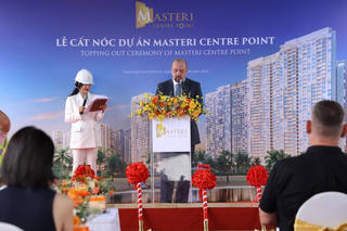 Masteri Centre Point của Masterise Homes bước vào giai đoạn hoàn thiện