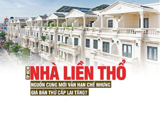 Nhà liền thổ tại TP HCM: Nguồn cung mới vẫn hạn chế nhưng giá bán thứ cấp lại tăng